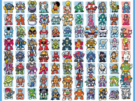 MEGA MAN 8 EVERY BOSS BATTLE AND THEIR .